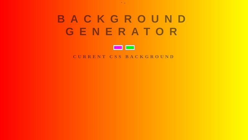 Background Linear Gradient Generator