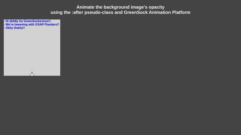 Fade background image