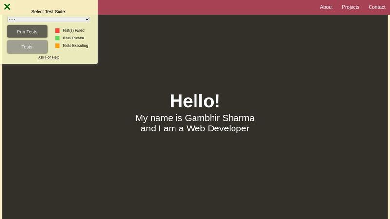 Personal Portfolio | freeCodeCamp