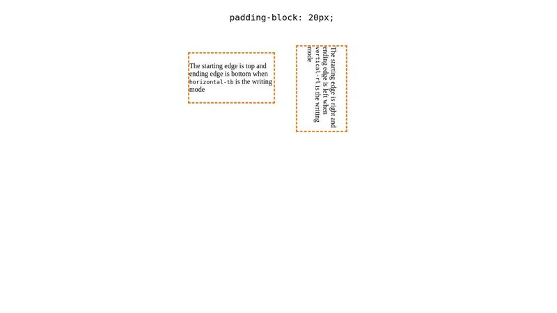 padding-block
