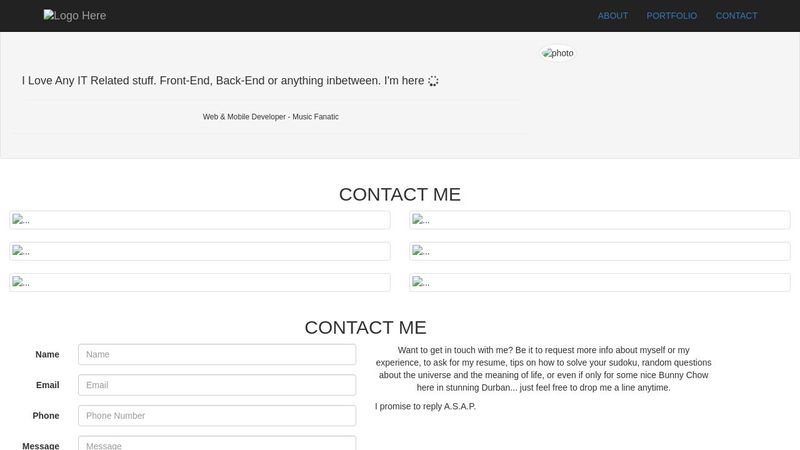 Personal Portfolio (freeCodeCamp)