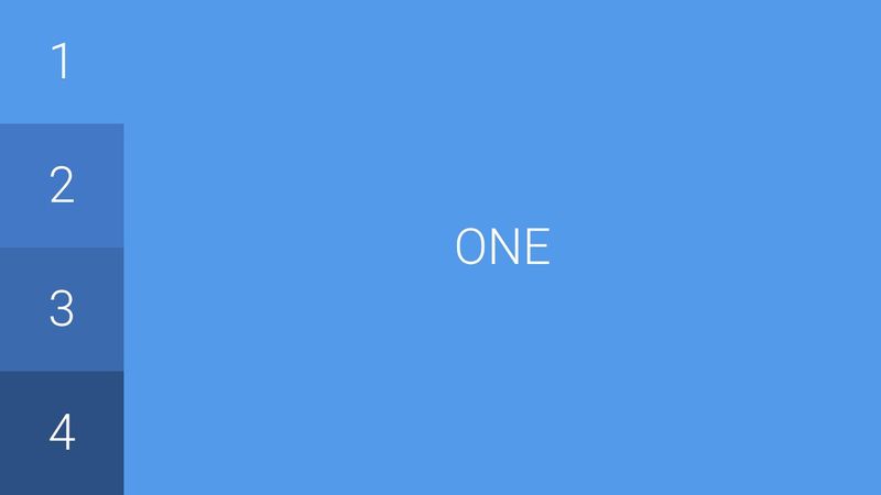 CSS vertical and horizontal slider