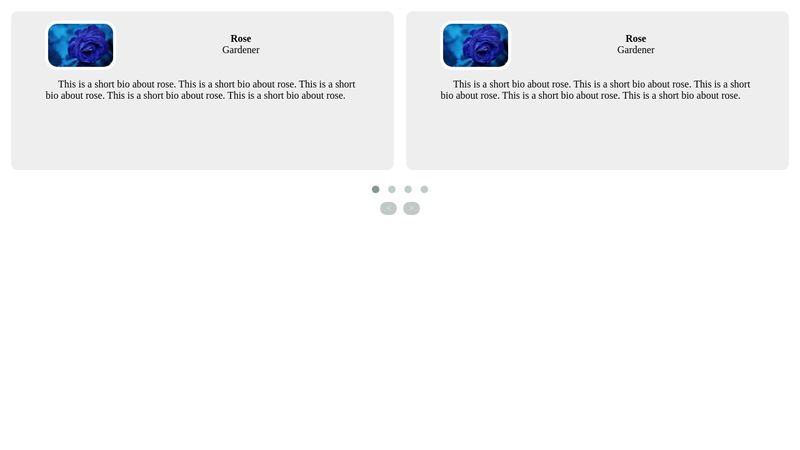 Responsive Carousel/Slider
