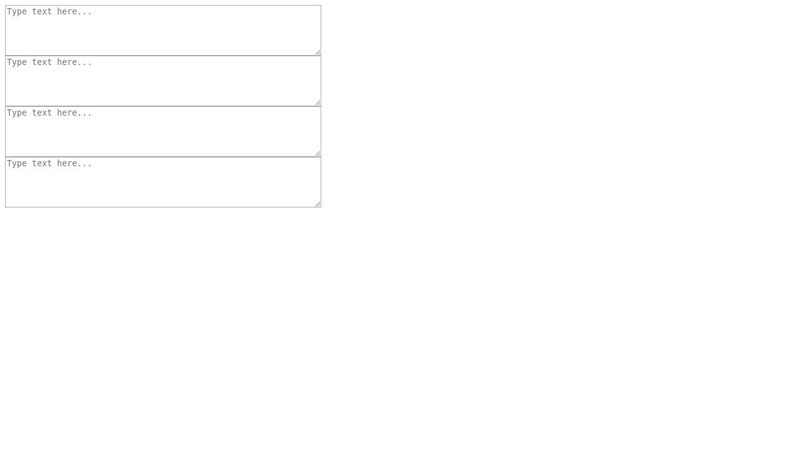 Textarea Modal Window/Muliline PLaceholder