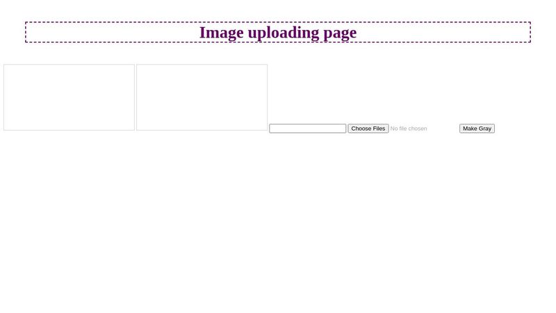 Upload and display image