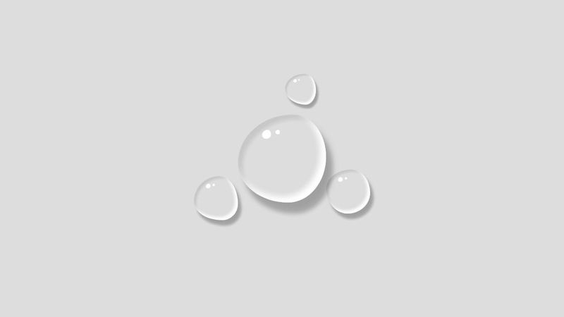 CSS Only Water Droplets