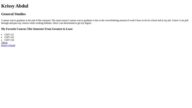 HTML Practice