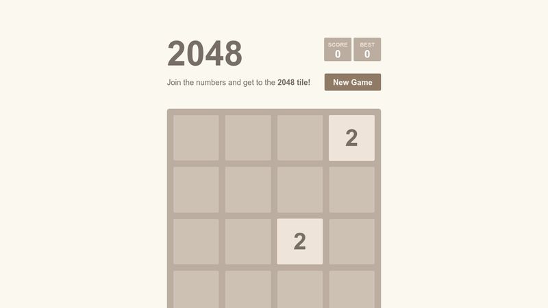 2048 tile generator - OpenProcessing