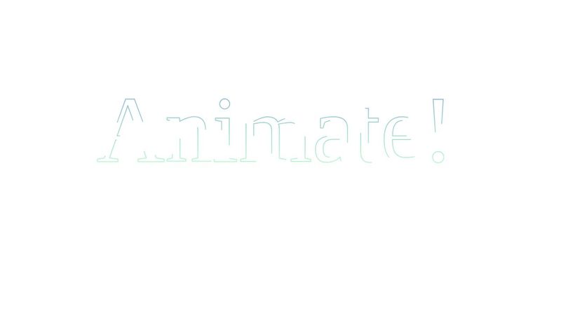 SVG Text Animation 01