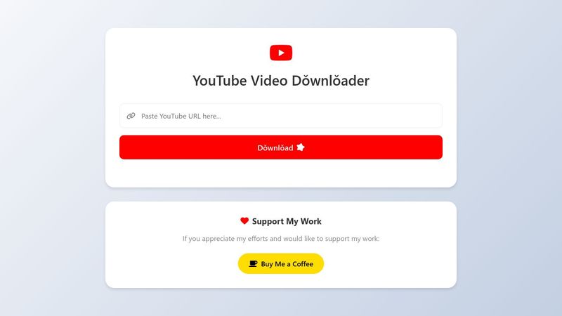 YouTube Video Downloader Script with Node.js