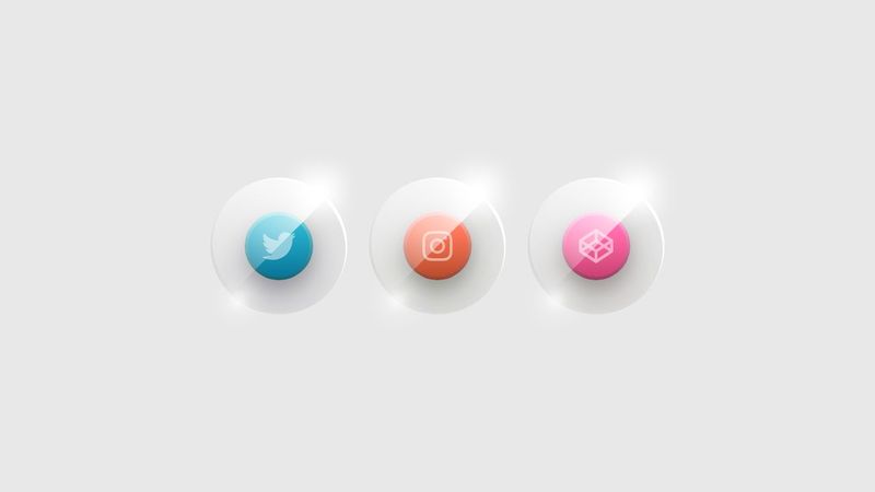Glass Buttons