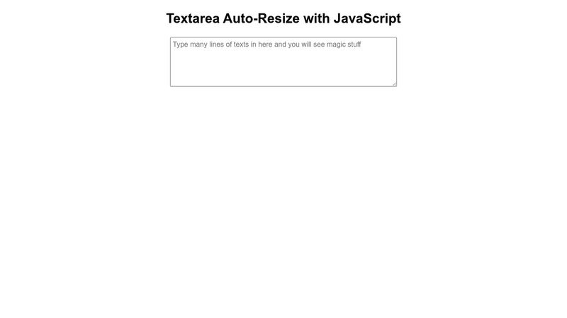 textarea-auto-resize-with-javascript