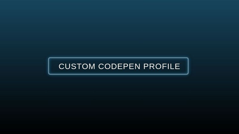 Neon - Custom CodePen profile