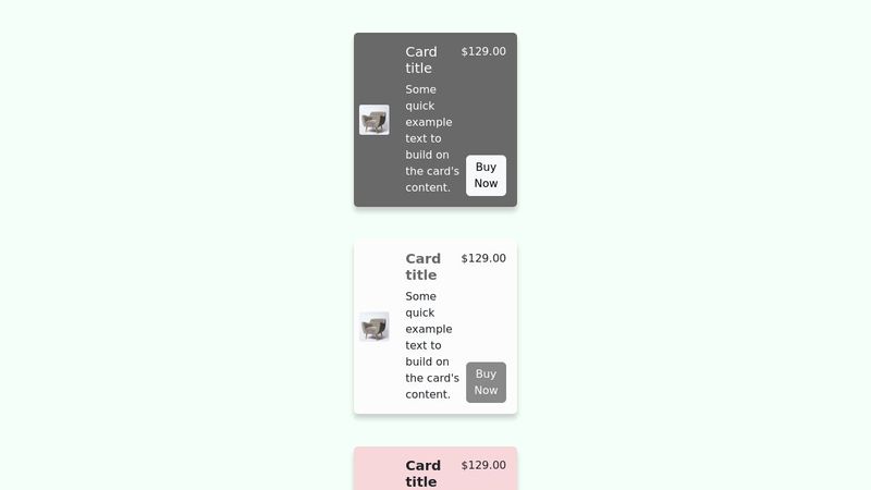 Bootstrap 5 Product Card (Bootstrap Horizontal Card #2)