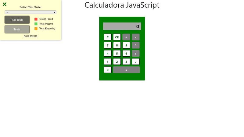 Calculadora JavaScript
