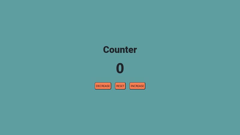 Counter-App using JS