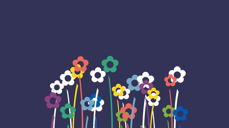 Unicode Flowers - CSS Doodle