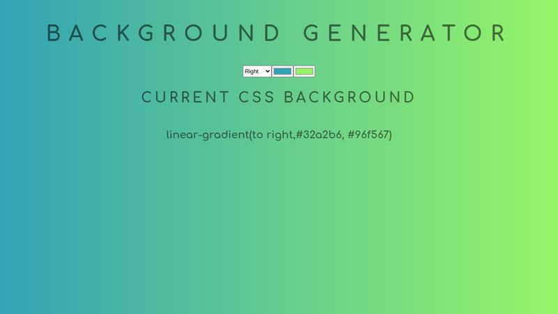 Linear-Gradient Generator