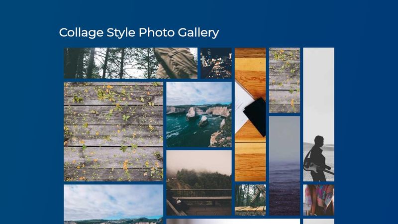 Collage Style Gallery With CSS Grid & JS