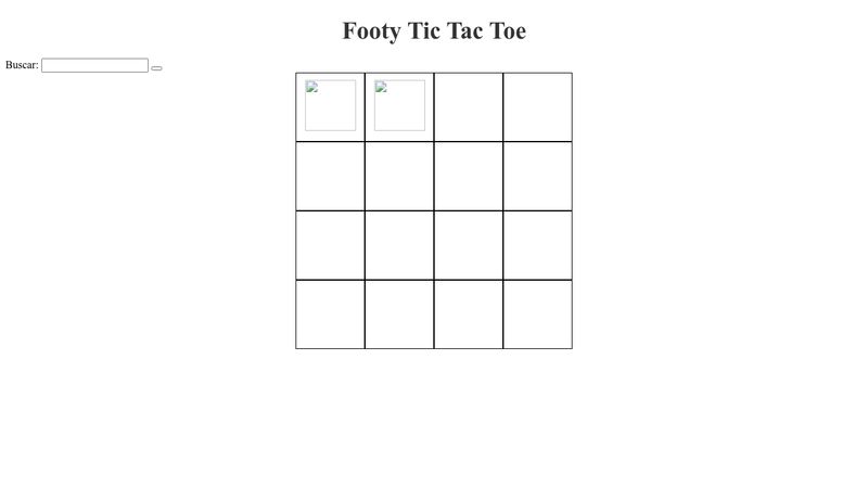 FOOTY TIC TAC TOE