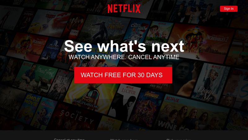 netflix project