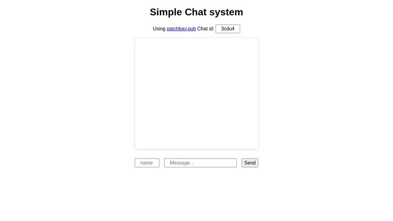 Simple Chat System