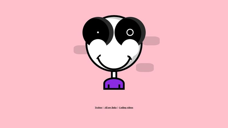Cartoon Face - CSS Art