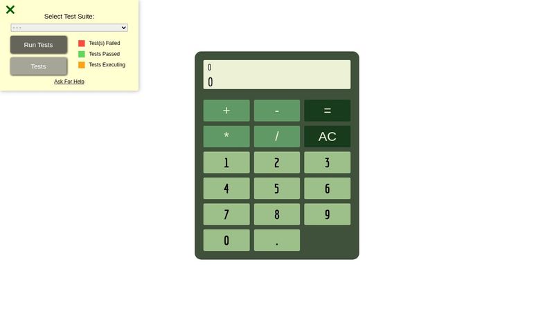 JavaScript Calculator - freeCodeCamp