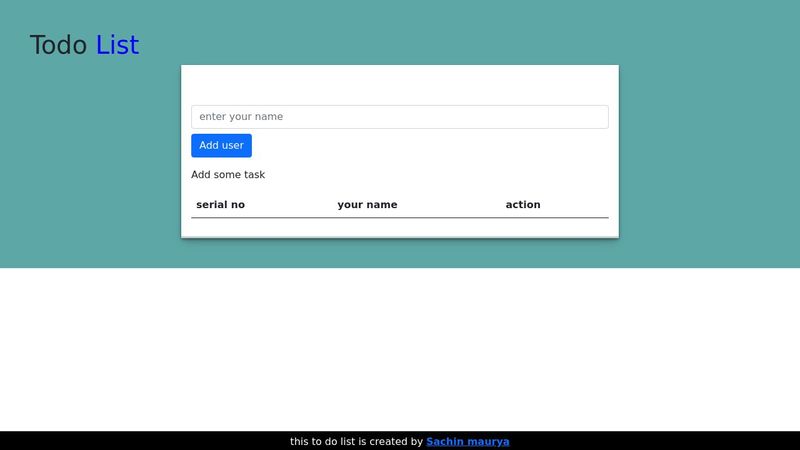 todolist using vanilla javascript