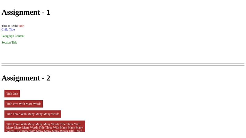 CSS Assignment-13-To-16