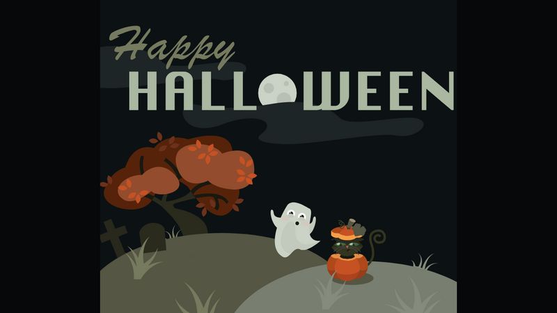 Happy Halloween - Illustrator Practice