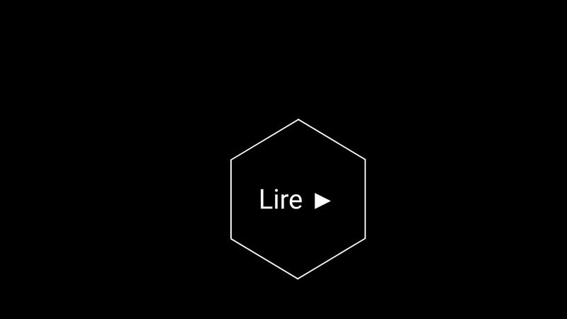 hexagonal button play css