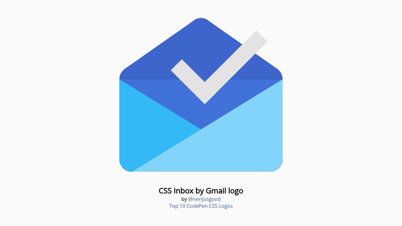 inbox by gmail pure css logo