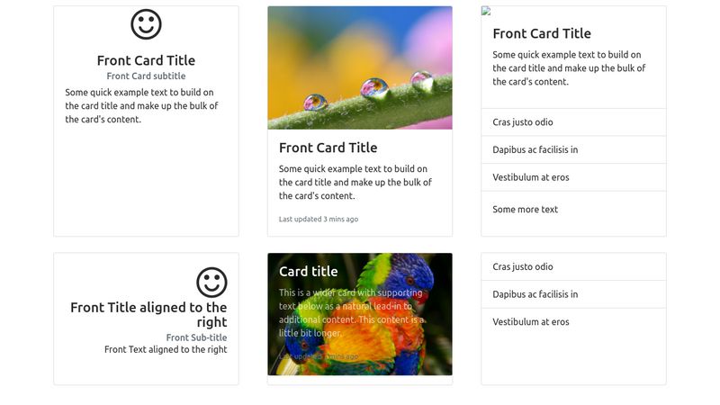 Pure CSS Flip Cards On Click Using Bootstrap 4 And CSS Grid [No JS]