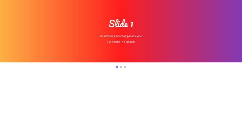 Simple Responsive Carousel Slider Demo