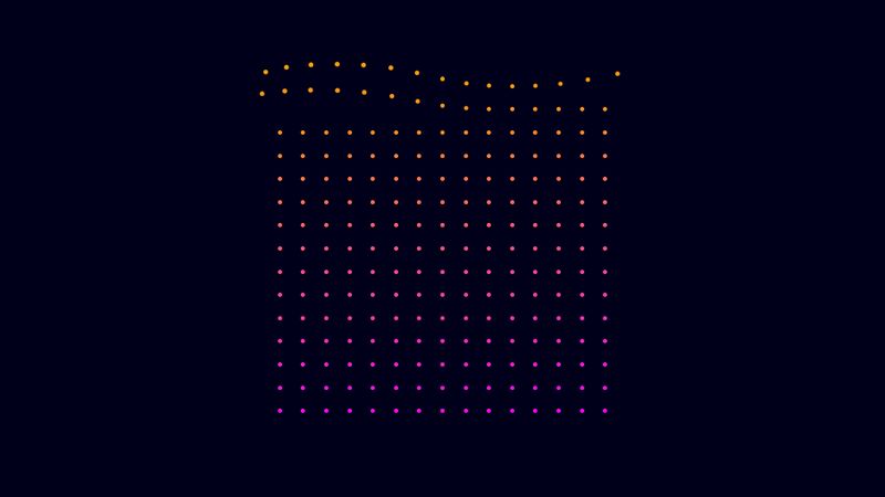 CSS Wavy Grid