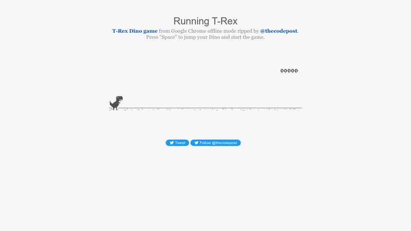 T-Rex Game dz1  Figma Community