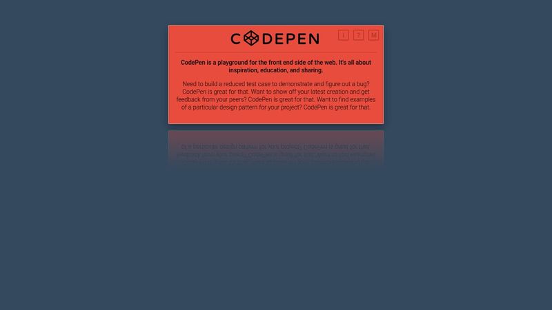 CodePen Details