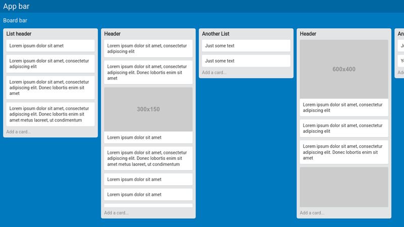 Trello Layout With Css Grid And Flexbox