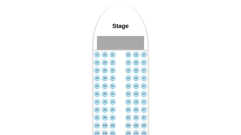 CSS seat booking