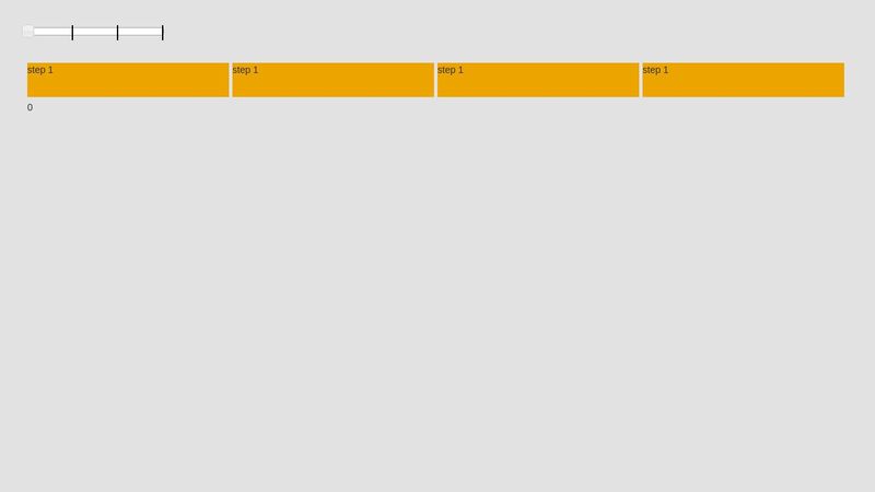jQuery UI Slider - Responsive number of steps