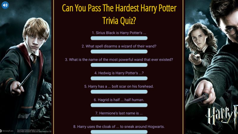 Harry Potter Quiz