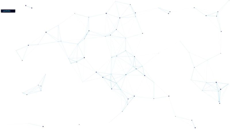 particles.js demo light