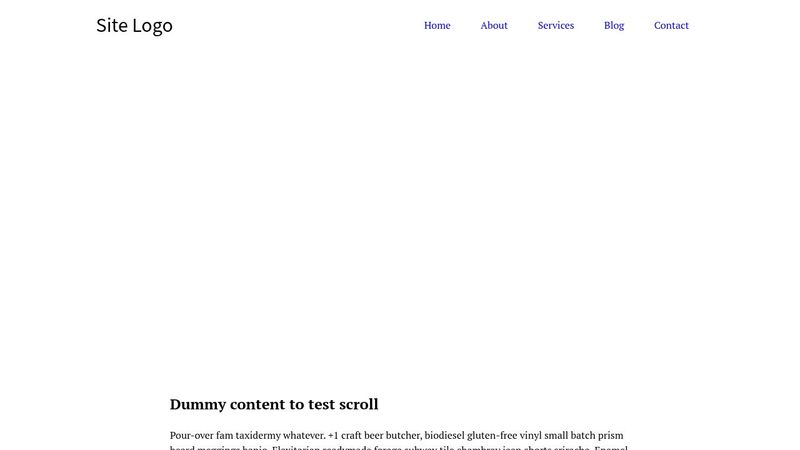 CSS Grid - fixed background image hero section