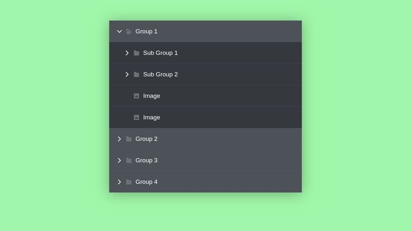 CSS multi-level menu