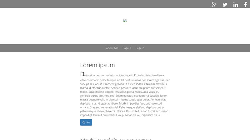 Basic Responsive Blog Theme