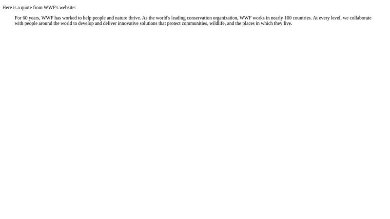 HTML Quotation and Citation Elements