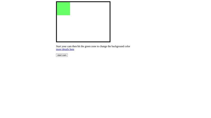 Motion Detection with Javascript Canvas