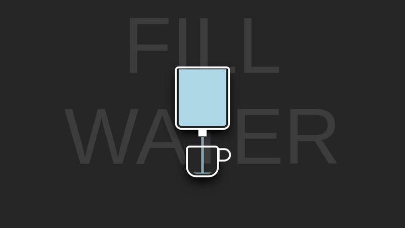 Pure css glass water