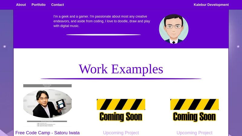 Free Code Camp - Personal Portfolio